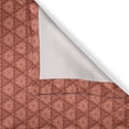 thumbnail image 4 of Ambesonne Abstract Valance Pack of 2, Antique Motifs Grid Art, 42"X18", Dark Rust and Pale Rust, 4 of 5