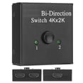 thumbnail image 1 of Adaptateur de Sortie Switcher Convertisseur Bidirectionnel, Switch Bidirectionnel, Adaptateur pour Noir, 1 of 8