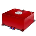 thumbnail image 5 of For 15.5-Gallon Aluminum Street/Drift/Strip/Racing Fuel Cell Red Gas Tank with Level Sender and Silver Cap, 5 of 5