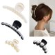 thumbnail image 1 of 5 pinzas para el pelo de perla grande, pinzas para el pelo blancas y negras, pinzas para la mandíbula de pelo largo y grueso, pasadores, accesorios para el cabello para mujeres y niñas-Color B Adepaton CZMR-XM35-1, 1 of 6