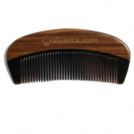 BEARDILIZER BEARD COMB – 100% NATURAL BUFFALO (Best Horn Beard Comb)
