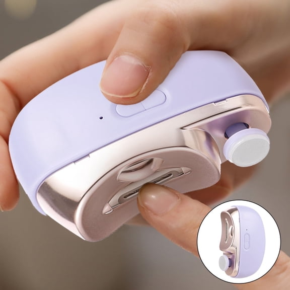 Toenail Grinder for Thick Toenails Human Electric Nail Clipper Automatic Nail Trimmer 2 In 1 Nail & Remover For Hands & Feet Ideal For Elderly & Kids