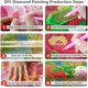 thumbnail image 5 of Otra decoración de pared Kits de pintura de diamante de águila para adultos principiantes Animal redondo taladro completo Diy 5d kits de arte de diamante pintura de diamante para niños diamantes, 5 of 5
