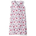 thumbnail image 2 of Hudson Baby Infant Girl Cotton Sleeveless Wearable Sleeping Bag, Sack, Blanket, Botanical, 12-18 Months, 2 of 2