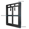 thumbnail image 4 of Pet  Lockable Flap Door, Plastic  Pet Screen Door Dog Cat Safe Security Flap Door Gate For Door / Window Screen, 4 of 8