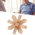 thumbnail image 3 of Juguete De Rompecabezas, Juguete De Bloqueo De Rompecabezas Que Promueve La Inteligencia Rompecabezas De Madera Material De Madera No Tóxico E Inofensivo Para Rompecabezas, 3 of 7