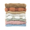 thumbnail image 4 of Donna Sharp Plush Knit Throw Coffee, 4 of 4