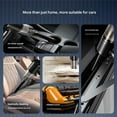 thumbnail image 3 of Wireless Handheld Car Vacuum Cleaner, Portable Cordless High Power Suction with Large-Capacity Battery, Multi-Attachment Kit for Home and Auto Interior Cleaning, 3 of 8
