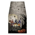 thumbnail image 1 of Skeleton Pumpkin And Bat Table Flag: A Haunting Halloween Decoration For Your Festive Table, 1 of 2