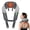 Black&Gray, variant on Neck Massager, Cordless 4D Deep Tissue Kneading Massage with Heating Function, Shiatsu Neck and Shoulder Massage Pillow for Neck, Traps, Back and Leg Pain Relief, Gifts for Men or Women