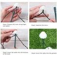 thumbnail image 6 of Qishi 3.8m 12 LED Eco-Friendly Bulb Solar Powered Garden Lights, for Patio, Front Yard Decoration,Warm White, 6 of 8