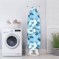 thumbnail image 3 of HELLHERO Hibiscus Ironing Board Cover Easy to Install Replacement 15x54 Inch Ironing Board Dust-Proof Cover Non-Slip, 3 of 5