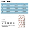 thumbnail image 6 of Fotbe Men's Red Fox Print Men's Sleeveless Muscle Tank Tops Casual T-Shirts for Gym Workout Beach-Small, 6 of 8