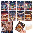 thumbnail image 2 of Monedero de madera original de 8 piezas, monedero navideño con colgante para decoración del hogar., 2 of 7