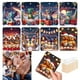 thumbnail image 1 of 8PC Originality Card Wallet Cute Series Wooden Wallet Christmas Wallet Pendant Home Decoration, 1 of 9