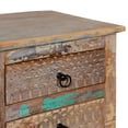 thumbnail image 4 of GDF Studio Willards Boho Handmade Wood 5 Drawer Chest, Multicolored and Natural, 4 of 9