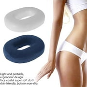 Donut Pillow for Tailbone Pain Bed Sore,Hemorrhoid Pillow Seat Cushion for Long Sitting Butt Pressure Relief Postpartum Post Surgery, Memory Foam Coccyx Cushions Doughnut Pillow