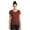Deep Red, variant on Sport Tek 1243803 Ladies PosiCharge Electric Heather Sporty Tee, Silver Electric - Medium