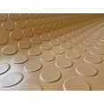 thumbnail image 6 of G-Floor 8.5' x 22' Coin Pattern Garage and Universal Flooring Cover & Under Car Mat - Sandstone, 6 of 7