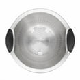 thumbnail image 5 of 5 Qt Stainless Steel Colander: Dishwasher-Safe Strainer for Pasta & More, Clear, 11.7" Width, 5 of 7