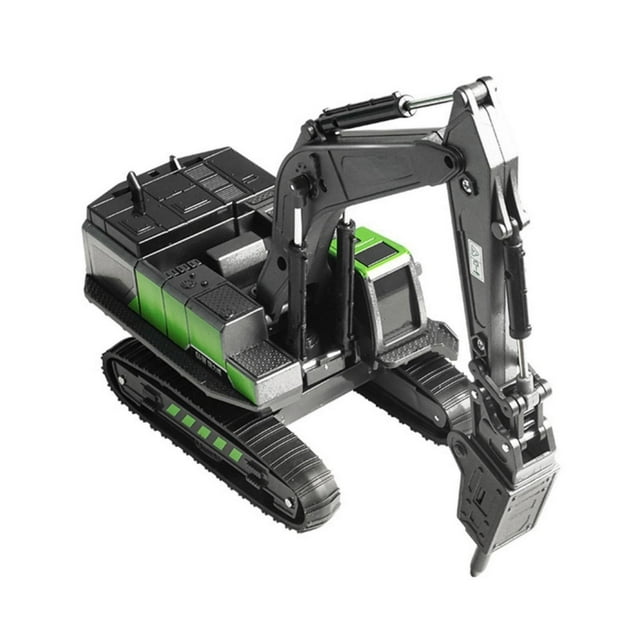 Voiture Jouet pour Enfants Excavatrice Ensemble de Jeu d'Ingénierie Perceuse avec Bras de Travail Mobile, Puissance de Poussée et Articulations Ajustables pour le Jeu des Enfants et le Jeu de Rôle 8.66X3.14X7.87 Po 0.88Lb