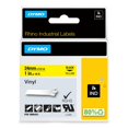 thumbnail image 1 of Etiqueta de Vinilo Industrial DYMO Rhino 2.4 cm x 5.5 m Amarilla, 1 of 4