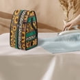 thumbnail image 3 of HELLHERO Travel Iron Holder Bag Protective Sunflower Leopard Print Pattern Portable Travel Iron Organizer, Case Only, 3 of 6