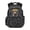 Black Leopard Print Pattern, variant on FUIALDOLG Salamander Pattern School Backpack for Kids with Breathable Soft School Bag, Lightweight 17 pollici Boys Backpack for Hiking Elementary School