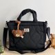 thumbnail image 1 of Bolsos de mano para mujer monederos con cremallera bolsa acolchada para pañales de bebé bolso de mamá con asa superior sólida, 1 of 9