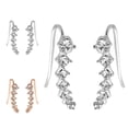 thumbnail image 4 of Aretes de cristal Minnieouse para Mujeres y Niñas 7 PS12563-01 Plata, 4 of 6