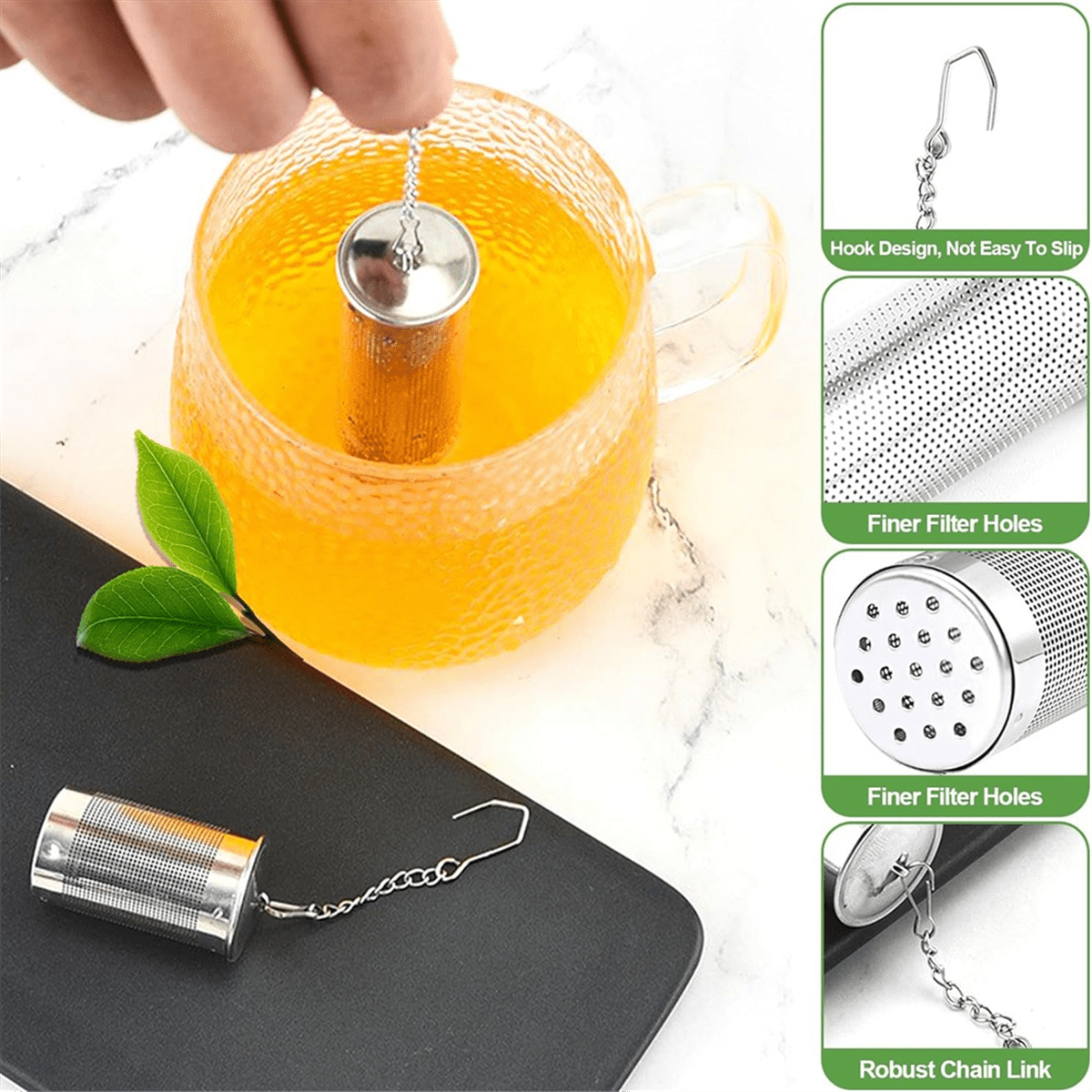Silver Plated Tea Strainer
