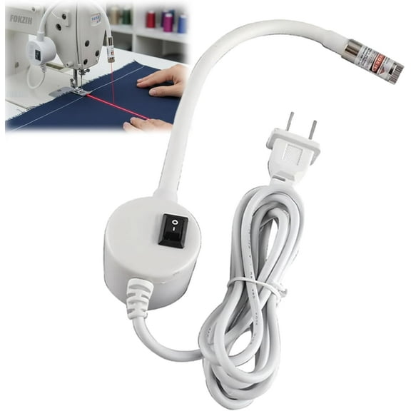 Magnetic Sewing Machine Positioning Light, 2026 Upgraded Quilting Guide with Adjustable Multi-Mode Dot/Straight Line/Crosshair for Hands-Free Precision Sewing Aid Tool.