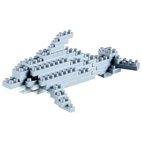 Brixies Brick Model DOLPHIN 3-D Model Brick Building Kit