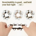 thumbnail image 3 of Dalrosia Pearl Hair Tie, 3PCS Elastic Pearl Scrunchies, Crystal Hair Scrunchies Pearl Ropes Hair Accessories Ponytail Holder for Women and Girls, 3 of 6