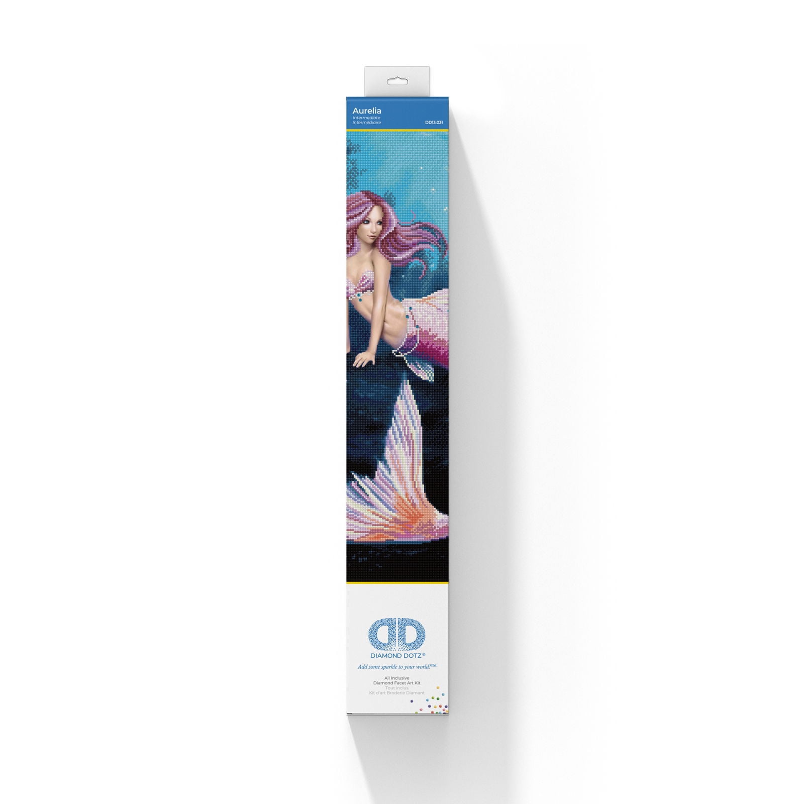 Diamond Dotz Aurelia Mermaid Diamond Painting Kits for Adults - Diamond Art Kits a Relaxing Creative Craft Kit with Dotz Gems  30.7"x20.5"