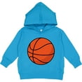 thumbnail image 2 of Inktastic Basketball Sports Ball Toddler Hoodie, 2 of 4