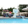 thumbnail image 5 of Essentially Yours Pool Noodle Holder Large Mesh Rolling Storage Organizer Bin with Wheels for Toys, Floats, Balls, Blue, 43x25x28 Inch, 5 of 14