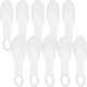 thumbnail image 2 of 10 tiras antideslizantes transparentes para perchas de ropa, ideales para tiendas de ropa, 2 of 8