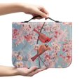 thumbnail image 2 of HELLHERO Music Butterflies Roses Bible Cover for Study Church, Multi Functional Bible Covers PU Leather Large Capacity Church Bible Bag, 2 of 12