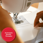 SINGER® SE9180 Embroidery & Sewing Machine with Accessory Kit | 250 Built-in Stitches, 150 Embroidery Designs & 10 Fonts, Wifi Connectivity with 7 Touch Screen