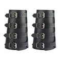 thumbnail image 1 of 2x Brazalete de material cuero de Steampunk, Brazalete de material cuero , Protectores de Brazos, Brazaletes de Guante, Pulseras Medievales jinwen Brazalete ancho de pulsera, 1 of 8