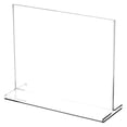 thumbnail image 2 of Clear Acrylic Sign Display / Literature Holder (Top-Load), 7" W x 5.5" H (3 Pack), 2 of 2