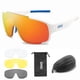 thumbnail image 5 of Gafas de montar con 4 lentes, gafas de ciclismo con revestimiento completo que se pueden equipar con gafas para miopía, 5 of 5