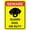 Warning Sign 2, variant on Beware Low Headroom 8"x12" Warning Metal Tin Sign, Industrial & Commercial Series Sign, Facility Safety Sign, Indoor Outdoor Use