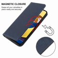thumbnail image 5 of Funda de teléfono magnética para Xiaomi Redmi Note 11 5g, azul, 5 of 5
