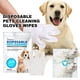 thumbnail image 1 of Guantes limpios para mascotas sin lavado, 3 uds., toallitas para mascotas sin enjuague, guantes de masaje de limpieza desechables para mascotas, cuidado de mascotas, lavado de mascotas, 1 of 5
