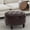 Light Brown(pu)2, variant on FOREDO 30 Inch PU Leather Round Storage Ottoman with Tray, Modern Upholstered Tufted Coffee Table with Storage, Large Ottoman Footrest Stool for Living Room, Bedroom, Dorm, Light Brown