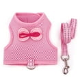 thumbnail image 4 of Yesbay  Pet Rabbit Leash Adjustable Small Pet Harness And Leash with Bow Decoration for Rabbit Cat Ferrets, 4 of 9