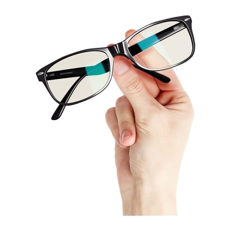 Swanwick Classic Blue Light Blocking Glasses (Black, Small)