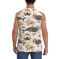 thumbnail image 4 of Daiia Ramadan Whale Printed Men's Tank Tops,Casual Soft Sleeveless Gym Muscle Shirts Bodybuilding Tee-, 4 of 8